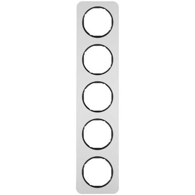 Berker, Accessoires Gamme d'interrupteurs, 10152184 Cadre 5 voies R.1 - Publicité Berker, Accessoires Gamme d'interrupteurs, 10152184 Cadre 5 voies R.1 - Publicité