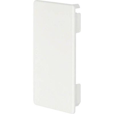 Hager FB6011069016 Embout Blanc - Canal de Guidage de Câbles 60x110mm - Publicité Hager FB6011069016 Embout Blanc - Canal de Guidage de Câbles 60x110mm - Publicité