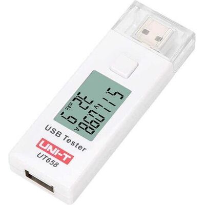 Blow, Multimètre, UNI-T, UT658, testeur USB, compact, USB-A (Multimètre portable) - Publicité Blow, Multimètre, UNI-T, UT658, testeur USB, compact, USB-A (Multimètre portable) - Publicité