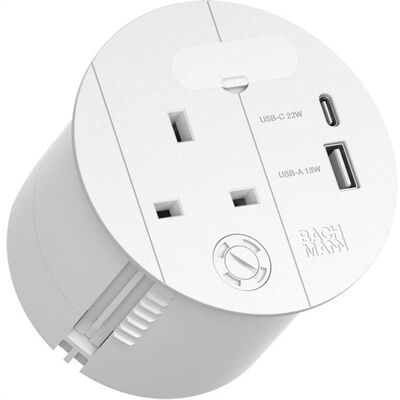 Bachmann, Prise de courant, LOOP IN CHARGE 1xUK 1xUSB A/C - Publicité Bachmann, Prise de courant, LOOP IN CHARGE 1xUK 1xUSB A/C - Publicité