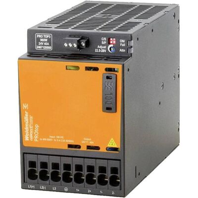 Weidmüller, Distributeur de courant mobile, PRO TOP3 960W 24V 40A COAlimentation en courant continu,960 W 2467130000 - Publicité Weidmüller, Distributeur de courant mobile, PRO TOP3 960W 24V 40A COAlimentation en courant continu,960 W 2467130000 - Publicité