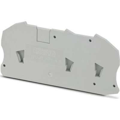 Phoenix Contact End cover - D-PT 16-TWIN N, Câble + prise électronique, Gris - Publicité Phoenix Contact End cover - D-PT 16-TWIN N, Câble + prise électronique, Gris - Publicité