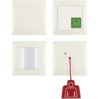 Berker, Accessoires Gamme d'interrupteurs, 52008982 Kit d'appel d'urgence complet - Publicité Berker, Accessoires Gamme d'interrupteurs, 52008982 Kit d'appel d'urgence complet - Publicité