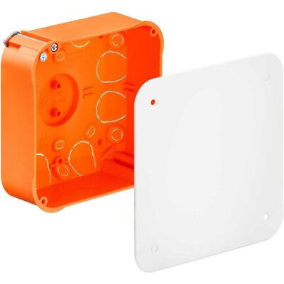 Kaiser 9195-91 Boîte de jonction carrée en plastique - IP3X - Publicité Kaiser 9195-91 Boîte de jonction carrée en plastique - IP3X - Publicité