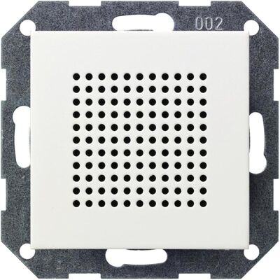 Gira Système 55 - Radio encastrée Haut-parleur *blanc brillant*., Bouton + interrupteur, Blanc - Publicité Gira Système 55 - Radio encastrée Haut-parleur *blanc brillant*., Bouton + interrupteur, Blanc - Publicité