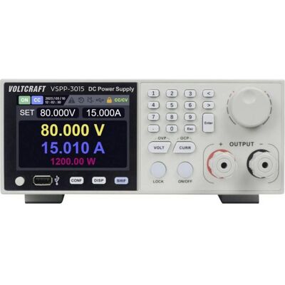 Voltcraft VSPP-3015 Labornetzgerät fuer Rackeinbau einstellbar 0 -/DC 0, Alimentation de laboratoire, Noir - Publicité Voltcraft VSPP-3015 Labornetzgerät fuer Rackeinbau einstellbar 0 -/DC 0, Alimentation de laboratoire, Noir - Publicité
