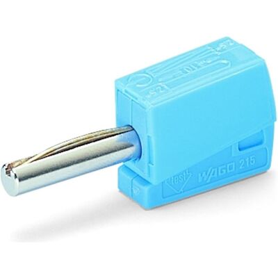 Wago Fiche banane, bleue, diamètre 4,0 mm, Câble + prise électronique, Bleu - Publicité Wago Fiche banane, bleue, diamètre 4,0 mm, Câble + prise électronique, Bleu - Publicité