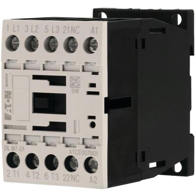 Eaton DILM7-01 Contacteur 3 pôles - 3 kW - 400V - Publicité Eaton DILM7-01 Contacteur 3 pôles - 3 kW - 400V - Publicité