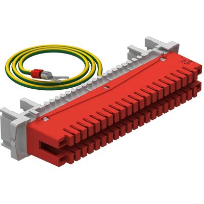 OBO Bettermann, Protection contre les surtensions, Barrette de mise à la terre 34 pôles pour LSA Plus 34- 5084016 - Publicité OBO Bettermann, Protection contre les surtensions, Barrette de mise à la terre 34 pôles pour LSA Plus 34- 5084016 - Publicité