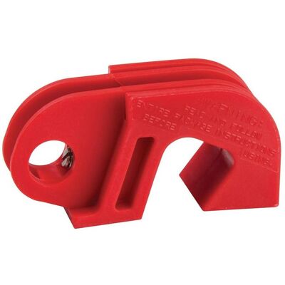 Brady, Machine : accessoires, Système de verrouillage compact pour disjoncteur, rouge (1 pièce) - Publicité Brady, Machine : accessoires, Système de verrouillage compact pour disjoncteur, rouge (1 pièce) - Publicité