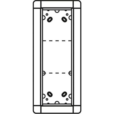 Ritto, Sécurité des bâtiments : accessoires, Cadre encastré triple 1881370 blanc 1881370 - Publicité Ritto, Sécurité des bâtiments : accessoires, Cadre encastré triple 1881370 blanc 1881370 - Publicité