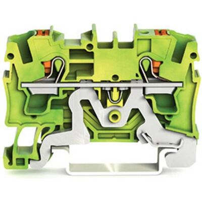 Wago Borne pour conducteur de protection 6.20 mm Pus, Câble + prise électronique, Vert, Jaune - Publicité Wago Borne pour conducteur de protection 6.20 mm Pus, Câble + prise électronique, Vert, Jaune - Publicité