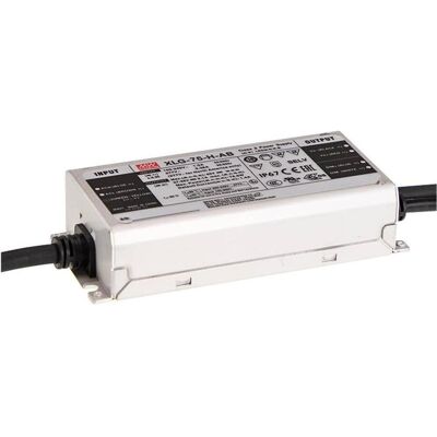 MeanWell, Éclairage : accessoires, MEAN WELL XLG-75-12-A, 75 W, IP20, 100 - 305 V, 5 A, 12 V, 63 mm - Publicité MeanWell, Éclairage : accessoires, MEAN WELL XLG-75-12-A, 75 W, IP20, 100 - 305 V, 5 A, 12 V, 63 mm - Publicité