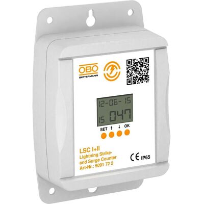 OBO Bettermann - LSCI+II - Compteur de foudre - Compteur électrique - Publicité OBO Bettermann - LSCI+II - Compteur de foudre - Compteur électrique - Publicité