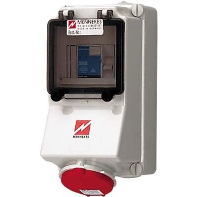 Mennekes MEN 7313 Prise 5 pôles 32A 400V - Accessoires électroniques - Publicité Mennekes MEN 7313 Prise 5 pôles 32A 400V - Accessoires électroniques - Publicité