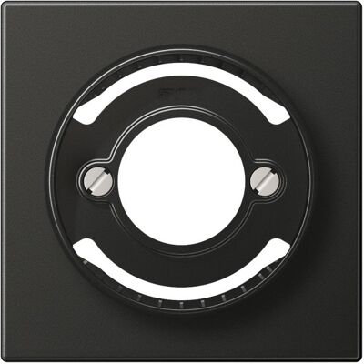 JUNG, Accessoires Gamme d'interrupteurs, Plaque centrale Lichtsig 1f LS anth mt AL2937AN - Publicité JUNG, Accessoires Gamme d'interrupteurs, Plaque centrale Lichtsig 1f LS anth mt AL2937AN - Publicité