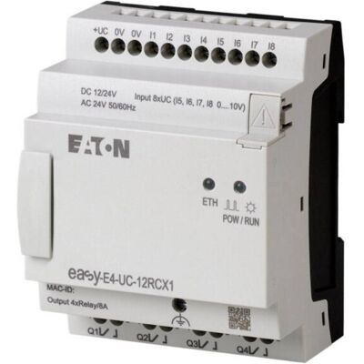 Eaton EASY-E4-AC-12RCX1 Module de contrôle PLC - Entrées/Sorties numériques - Publicité Eaton EASY-E4-AC-12RCX1 Module de contrôle PLC - Entrées/Sorties numériques - Publicité
