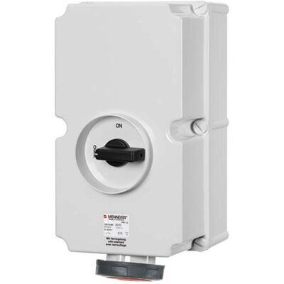 Mennekes, Prise de courant, MEN 5679A 125A4P 6H400V Boîte murale DUO IP67 - Publicité Mennekes, Prise de courant, MEN 5679A 125A4P 6H400V Boîte murale DUO IP67 - Publicité
