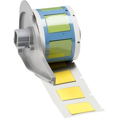 Brady, Rouleau d’étiquettes, M7-500-1-7641-YLL, Gaine thermorétractable en polyoléfine sans halogène PermaSleeve, 2:1, jaune, (46.02 mm) - Publicité Brady, Rouleau d’étiquettes, M7-500-1-7641-YLL, Gaine thermorétractable en polyoléfine sans halogène PermaSleeve, 2:1, jaune, (46.02 mm) - Publicité