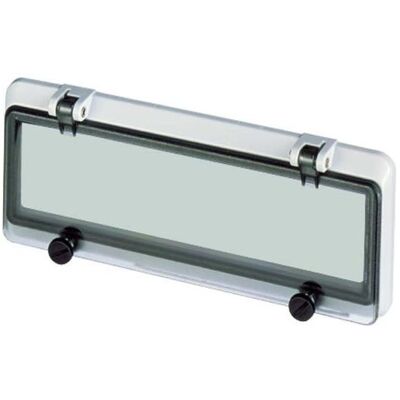 Mennekes MEN 40980 Fenêtre à charnières pour 12 TE, Accessoires électroniques + boîtier, Gris - Publicité Mennekes MEN 40980 Fenêtre à charnières pour 12 TE, Accessoires électroniques + boîtier, Gris - Publicité