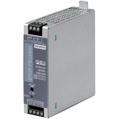 Siemens Distributeur de courant mobile, 6AG1332-0TA00-7AY0 Alimentation pour rail DIN Contenu 1 pc. Publicité Siemens Distributeur de courant mobile, 6AG1332-0TA00-7AY0 Alimentation pour rail DIN Contenu 1 pc. Publicité