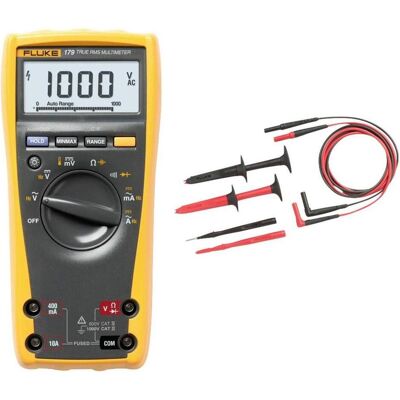 Fluke, Multimètre, FLK-179/TL-223 Multimètre portable numérique CAT III 1000 V, CAT IV 600V Affichage (Counts) : 6000 (CAT III 1000V, CAT IV 600V, Multimètre portable) - Publicité Fluke, Multimètre, FLK-179/TL-223 Multimètre portable numérique CAT III 1000 V, CAT IV 600V Affichage (Counts) : 6000 (CAT III 1000V, CAT IV 600V, Multimètre portable) - Publicité