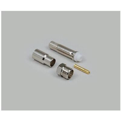 BKL Electronic 0412004 0412004 Connecteur FME femelle, droit 50 Ω 1 pc., Câble + prise électronique, Argent - Publicité BKL Electronic 0412004 0412004 Connecteur FME femelle, droit 50 Ω 1 pc., Câble + prise électronique, Argent - Publicité