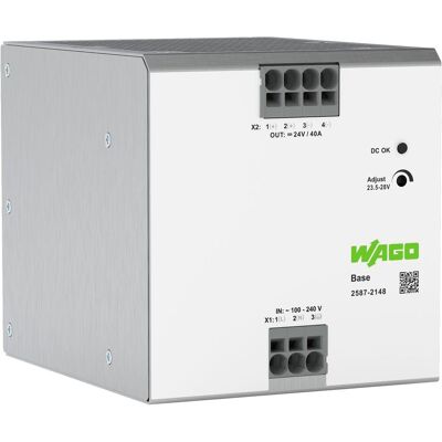 Wago, Distributeur de courant mobile, 2587-2148 Primär getaktete Stromversorgung Base 1-ph DC 24V 40 A - Publicité Wago, Distributeur de courant mobile, 2587-2148 Primär getaktete Stromversorgung Base 1-ph DC 24V 40 A - Publicité
