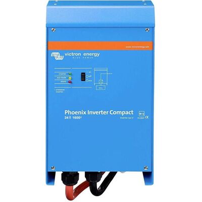 Victron Energy, Convertisseur de tension, Wechselrichter Compact 24/1600 1600 VA 24 V/DC - 230 V/AC - Publicité Victron Energy, Convertisseur de tension, Wechselrichter Compact 24/1600 1600 VA 24 V/DC - 230 V/AC - Publicité