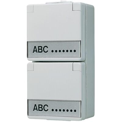 Jung 622 NAW - Prise Schuko - 2 ports - 16A - Publicité Jung 622 NAW - Prise Schuko - 2 ports - 16A - Publicité