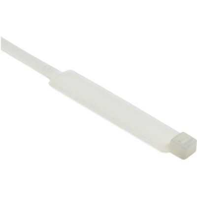 HellermannTyton, Collier de serrage, Collier de serrage pour marqueur de câble 28x12,5mm (Serre-câbles en plastique, 203 mm, 100 pcs) - Publicité HellermannTyton, Collier de serrage, Collier de serrage pour marqueur de câble 28x12,5mm (Serre-câbles en plastique, 203 mm, 100 pcs) - Publicité