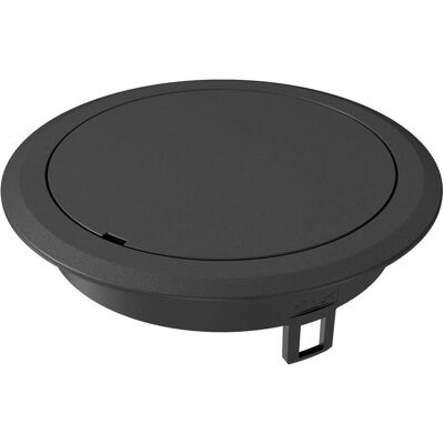 OBO Bettermann GES R2B 9011 - Couvercle rond en plastique pour sols - Publicité OBO Bettermann GES R2B 9011 - Couvercle rond en plastique pour sols - Publicité