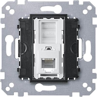 Merten, Accessoires Gamme d'interrupteurs, Prise téléphonique RJ12, 6 pôles MEG4216-0000 - Publicité Merten, Accessoires Gamme d'interrupteurs, Prise téléphonique RJ12, 6 pôles MEG4216-0000 - Publicité