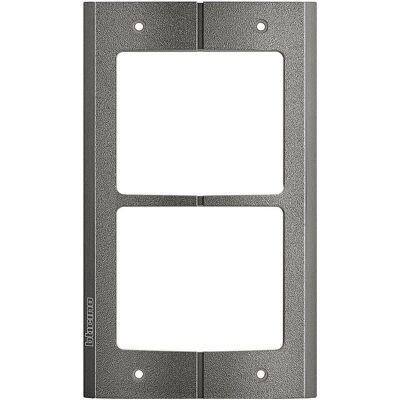 Bticino, Sécurité des bâtiments : accessoires, LEG 350425 Cadre de finition Robur 2 modules - Publicité Bticino, Sécurité des bâtiments : accessoires, LEG 350425 Cadre de finition Robur 2 modules - Publicité