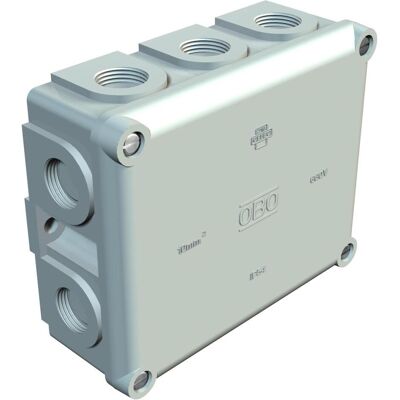OBO Bettermann B11 M 5 Boîte de dérivation IP54 136x111x57 mm - Publicité OBO Bettermann B11 M 5 Boîte de dérivation IP54 136x111x57 mm - Publicité