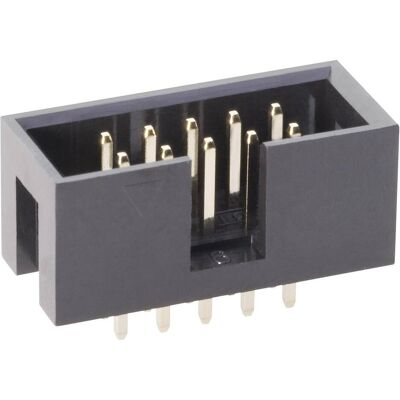 BKL Electronic 10120554 Connecteur mâle sans levier d'éjection Pas : 2.54 mm Nombre de pôles, Câble + prise électronique, Noir - Publicité BKL Electronic 10120554 Connecteur mâle sans levier d'éjection Pas : 2.54 mm Nombre de pôles, Câble + prise électronique, Noir - Publicité