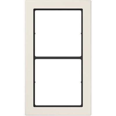 JUNG, Accessoires Gamme d'interrupteurs, Cadre de montage 2f ws glz LS / FLAT DESIGN FD982W - Publicité JUNG, Accessoires Gamme d'interrupteurs, Cadre de montage 2f ws glz LS / FLAT DESIGN FD982W - Publicité