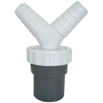 EDM, Installation sanitaire : accessoires, Double link connector tube to electrical appliance 1"1/2" 40mm - Publicité EDM, Installation sanitaire : accessoires, Double link connector tube to electrical appliance 1"1/2" 40mm - Publicité