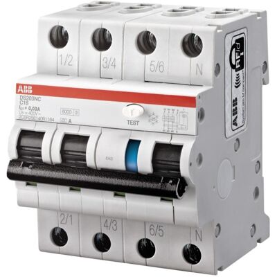 ABB, Disjoncteur, DS203NC K32 A30 - Publicité ABB, Disjoncteur, DS203NC K32 A30 - Publicité