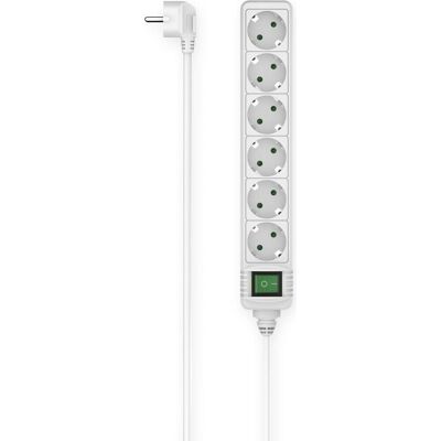 Hama Multiprise, 00223008 Bloc multiprise intelligent 6 sorties CA 3 m (6x, CEE 7/3, 3 m) - Publicité Hama Multiprise, 00223008 Bloc multiprise intelligent 6 sorties CA 3 m (6x, CEE 7/3, 3 m) - Publicité