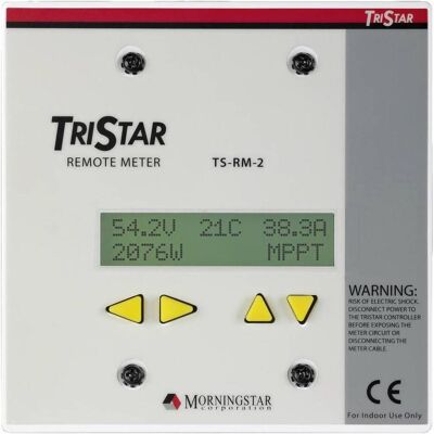 Morningstar TS-RM-2 Écran - Dispositif de mesure - Publicité Morningstar TS-RM-2 Écran - Dispositif de mesure - Publicité