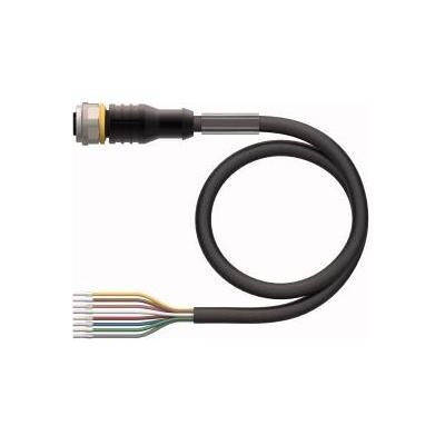 Turck Câble actionneur et capteur/Câble de raccordement PVC RKC8.800T-2/TEL, Câble + prise électronique, Noir - Publicité Turck Câble actionneur et capteur/Câble de raccordement PVC RKC8.800T-2/TEL, Câble + prise électronique, Noir - Publicité