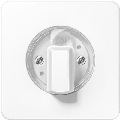 JUNG, Accessoires Gamme d'interrupteurs, Cache pour commutateur rotatif CD1541WW blanc - Publicité JUNG, Accessoires Gamme d'interrupteurs, Cache pour commutateur rotatif CD1541WW blanc - Publicité