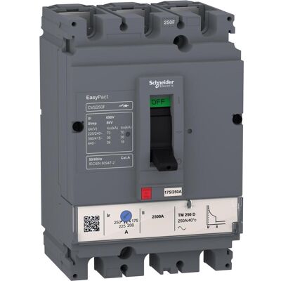 Schneider EasyPact CVS250F - Disjoncteur - Publicité Schneider EasyPact CVS250F - Disjoncteur - Publicité