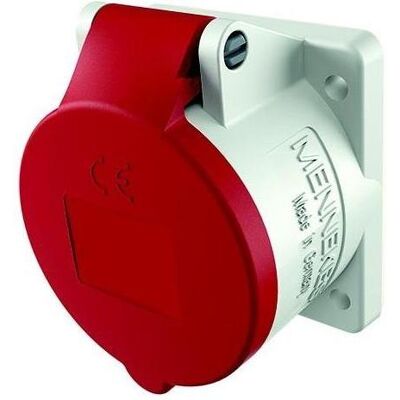 Mennekes 1405 - Prise TwinCONTACT IP44 16A 400V - Publicité Mennekes 1405 - Prise TwinCONTACT IP44 16A 400V - Publicité