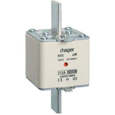 Hager, Fusible, LNH3315M6A (315 A) - Publicité Hager, Fusible, LNH3315M6A (315 A) - Publicité