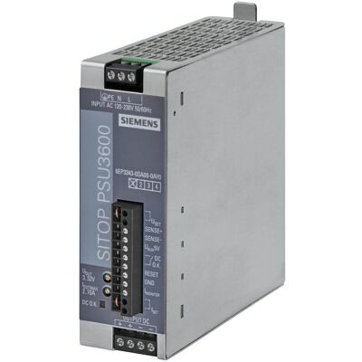 Siemens Distributeur de courant mobile, 6EP3343-0SA00-0AY0Alimentation électrique SITOP PSU3600 flexi 1-p - Publicité Siemens Distributeur de courant mobile, 6EP3343-0SA00-0AY0Alimentation électrique SITOP PSU3600 flexi 1-p - Publicité