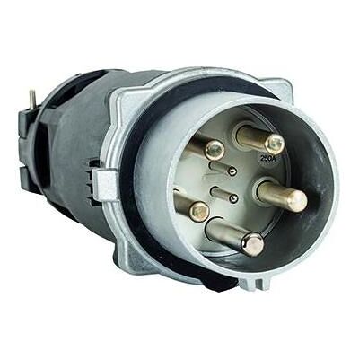 Mennekes, Prise + connecteur, Connecteur 250A4p6h 400V IP67 (CEI 60309) - Publicité Mennekes, Prise + connecteur, Connecteur 250A4p6h 400V IP67 (CEI 60309) - Publicité