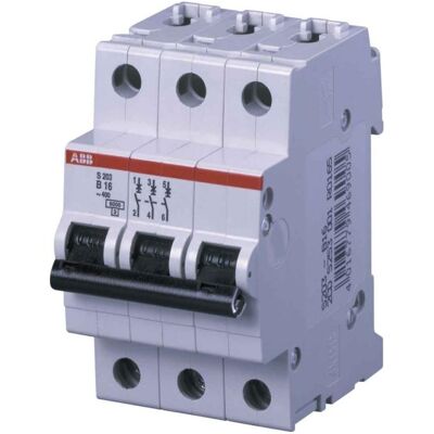 ABB S203M-K32 Disjoncteur - 3 pôles 32A 15kA - Publicité ABB S203M-K32 Disjoncteur - 3 pôles 32A 15kA - Publicité