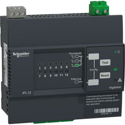 Schneider Electric Vigilohm - Localisateur d'isolement 12 canaux - 110-440V - Publicité Schneider Electric Vigilohm - Localisateur d'isolement 12 canaux - 110-440V - Publicité